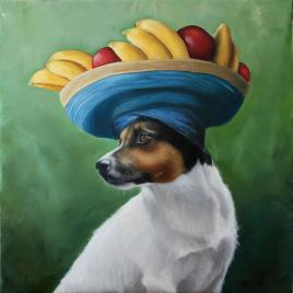 2019-02-25 dog wearing hat